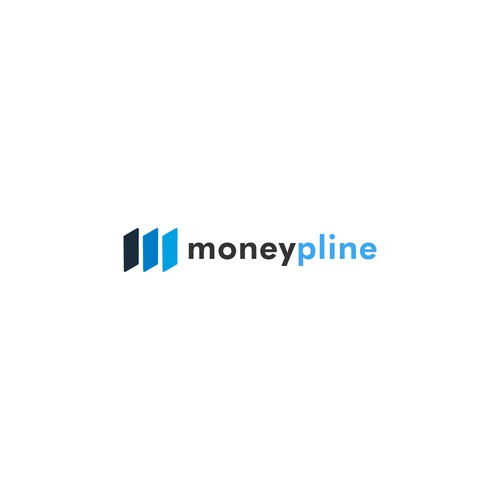 Modern logo design for finance company. 
