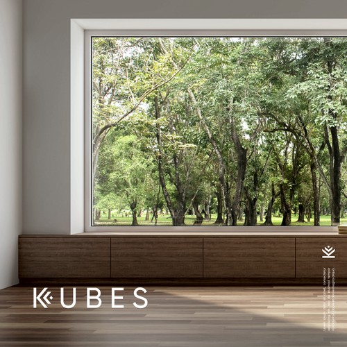 KUBES combination mark logo