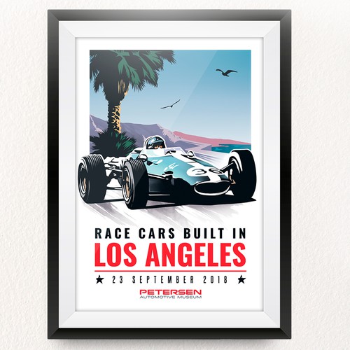 Racing Poster Design Concept