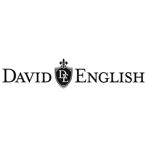 Logo for David English jewelry designer