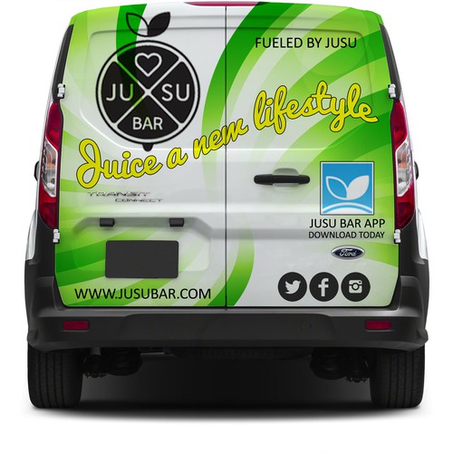 Jusu Bar Delivery and Event Transit Van
