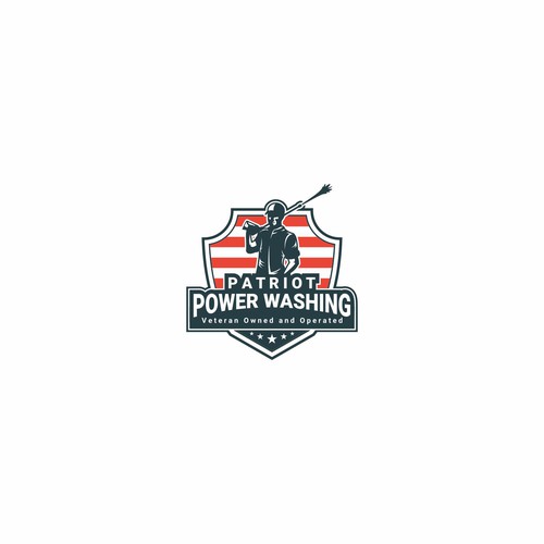 Logo for Patriot Power Washing