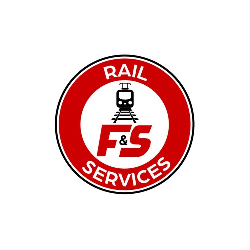 Logo for a railway contractor