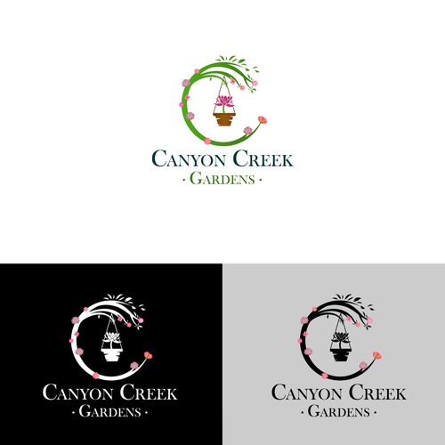 Concept de logo pour Canyon Creek Garden