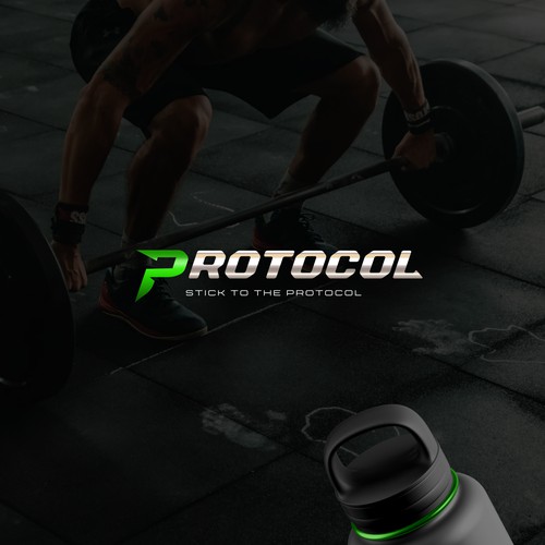modern sporty masculine logo design