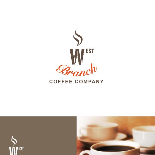 Logo concept for a coffee company