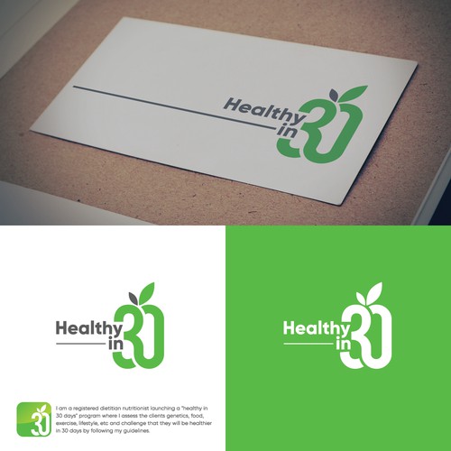 Modern logo for nutritionist