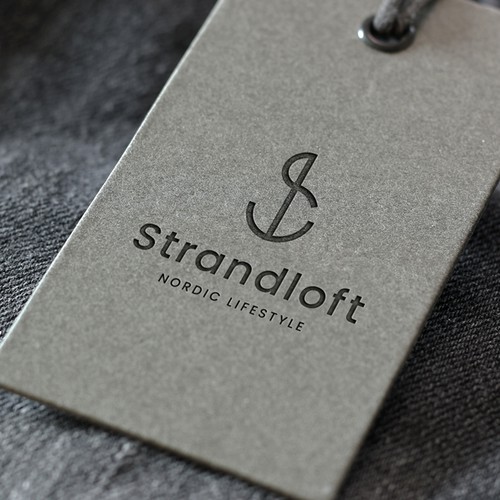 Modern Minimalist logo concept for Strandloft