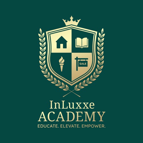 Logo design for Inluxxe realty Academy 