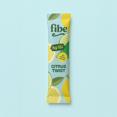 Packaging Design Content For Fun Fiber Stick Packet