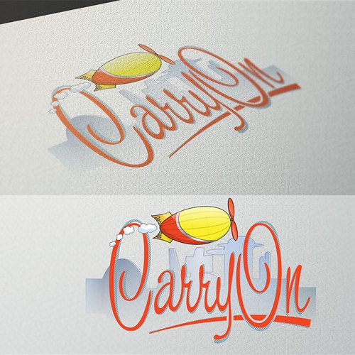  "CarryOn" Online Travel Search Logo