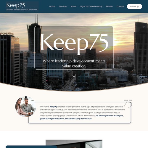 Keep75 Consulting Design