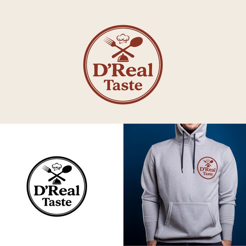 D'Real Taste Redesign Logo