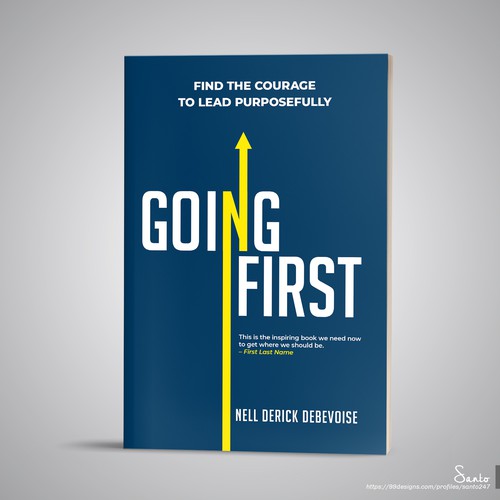 "Going First" Book Cover Design Contest