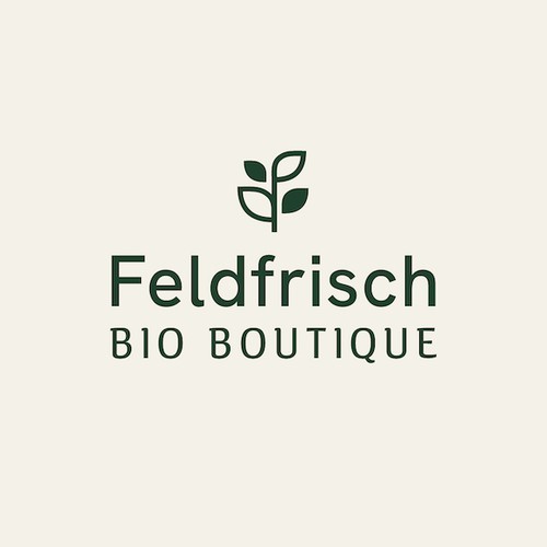 Logo concept for a for premium ecological fruit and vegetable boutique