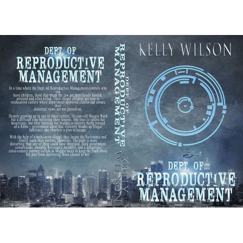 Book cover for thrilling new Young Adult series