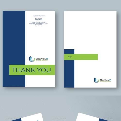 Corporate Thank You Card