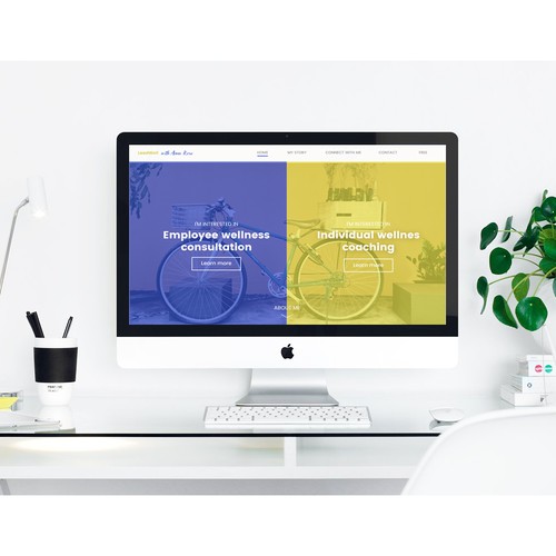 Design for wellness coaching website