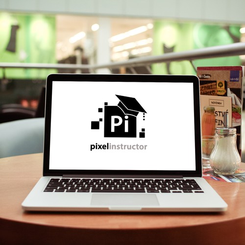 logo concept for pixelinstructor