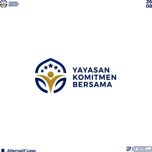 yayasan komite bersama logo design