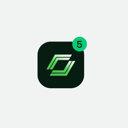 Geometric Tech Brand Logo