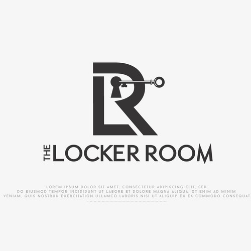 Logo for "The Locker Room"