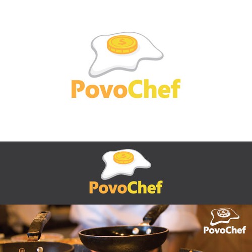 Create a fun, new logo for PovoChef- a low budget cooking website and YouTube channel