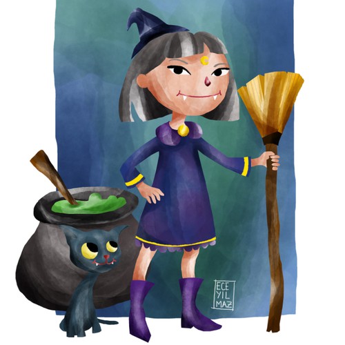 Little Witch and The Cat