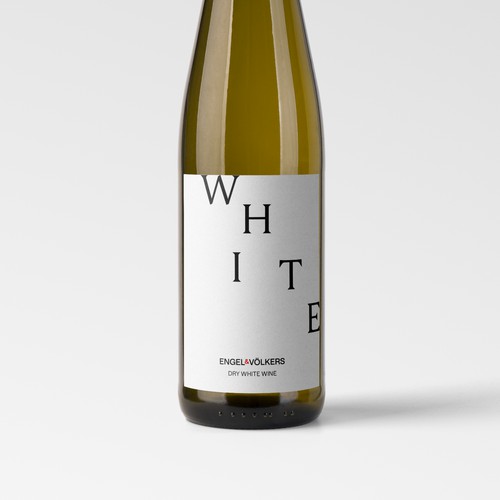 Wine Label Design for Real Estate Company Engel & Völkers