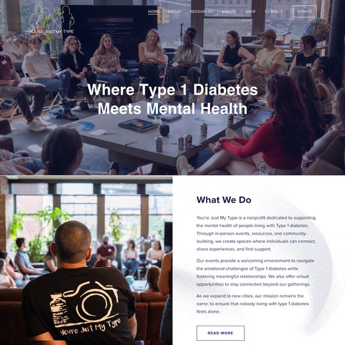 You're Just My Type Diabetes Custom Design