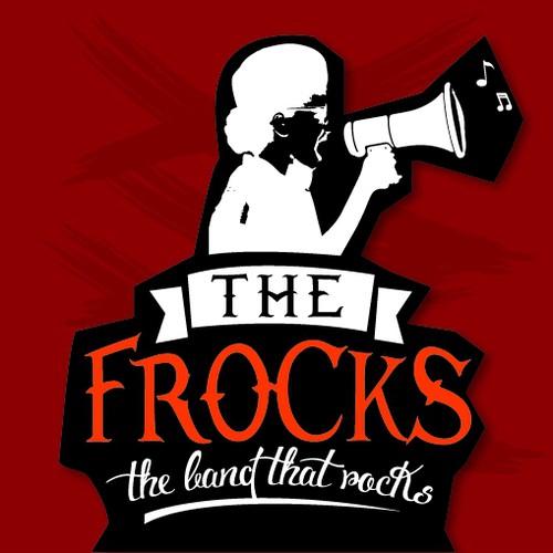 logo concept for 'The FROCKS'