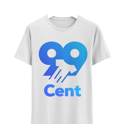 99 cent t-shirt print logo