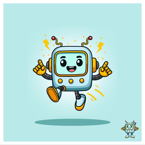 Robot Ai Mascot