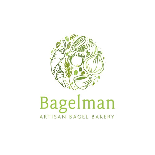 Bagelman logo