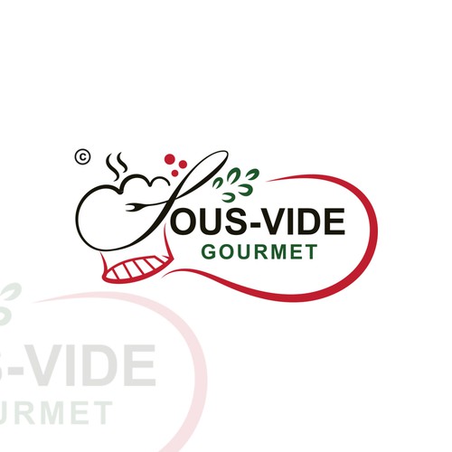 sous vide  food logo