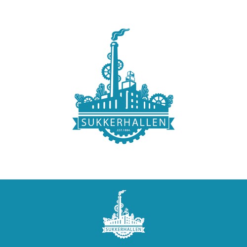 SukkerHallen Logo Design