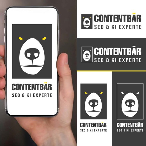 contenbar logo design 