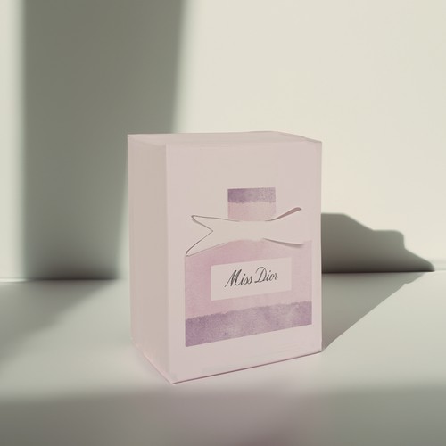 Miss Dior perfume fragrance packaging