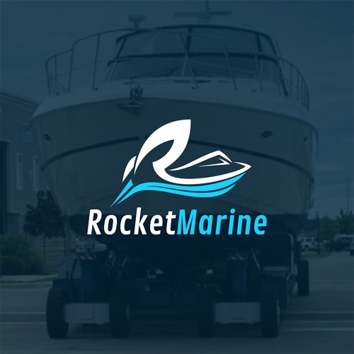 Clean logo for trailer company - ROCKET