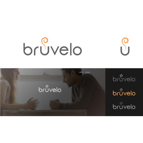 Create a logo for Bruvelo that's modern, yet pays respect to the vintage.