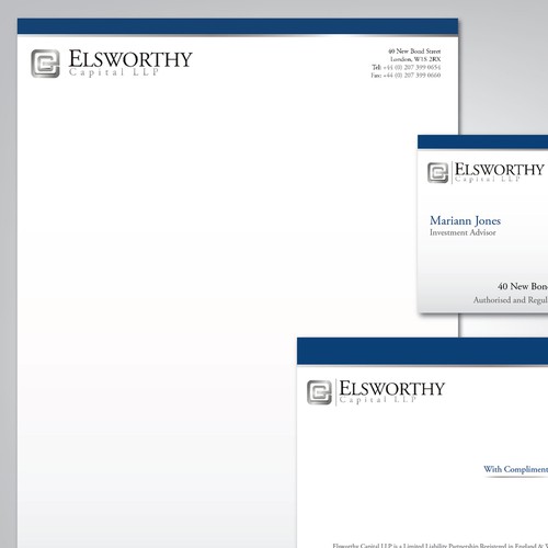 Elsworthy Capital LLP Stationary