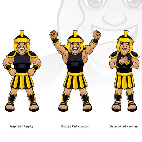 Mascot Design for Covington School Trojans