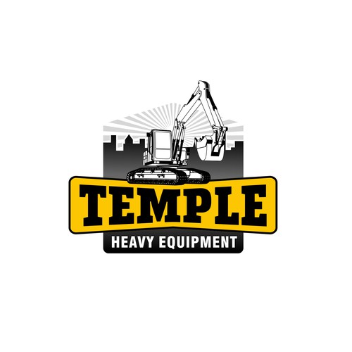 Unique Logo for Heavy Equipments Broker 