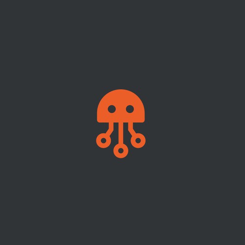 Octopus Robot Logo