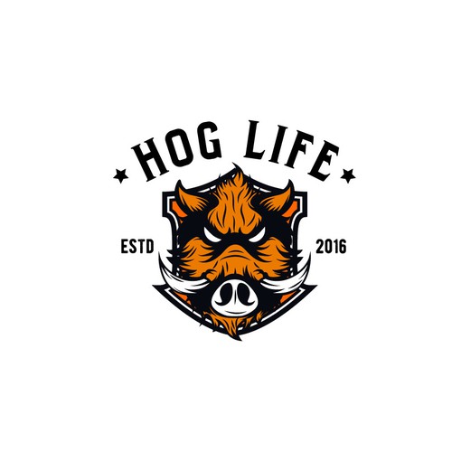 Logo for "Hog Life"