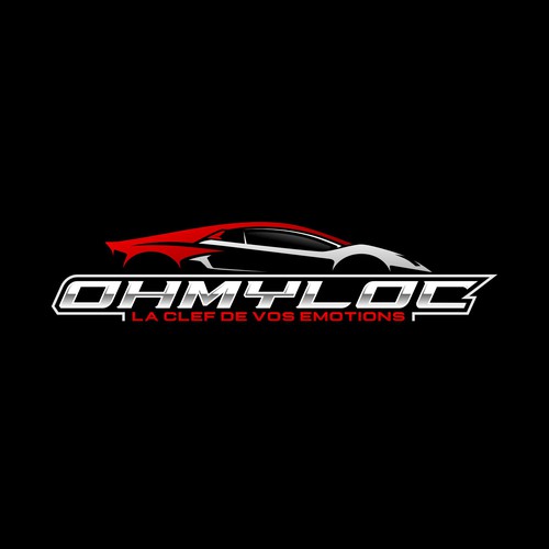 Logo for rental cars agency - Ohmyloc