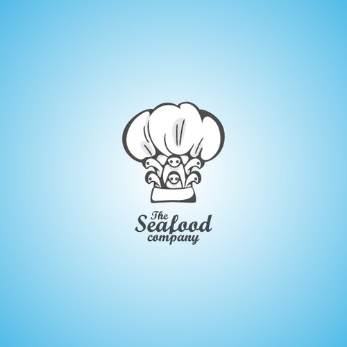 Logo for a Seafood Restaurant with a Greek feel