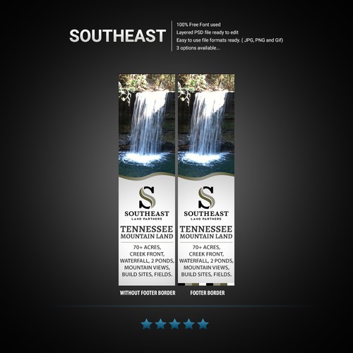 Eye-catching banner ad for SouthEast brokerage!