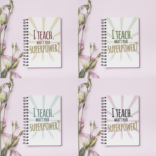 Notebook design for teachers