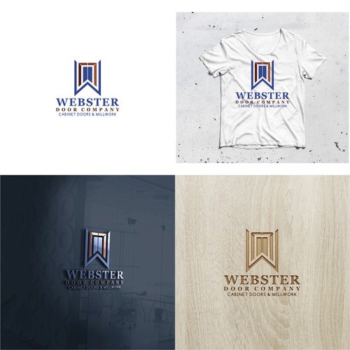 Logo for Webster Door Company